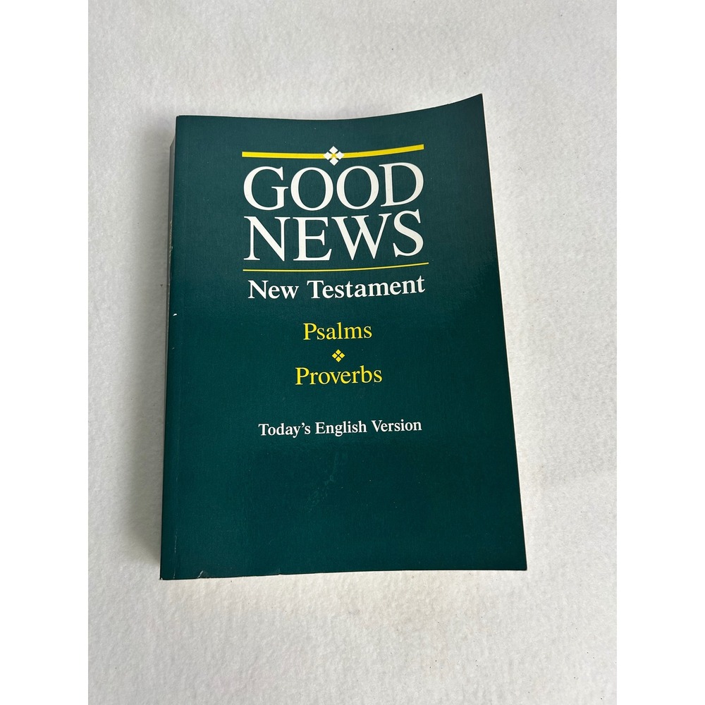 Christian American Bible Society Green Good News New Testament Bible